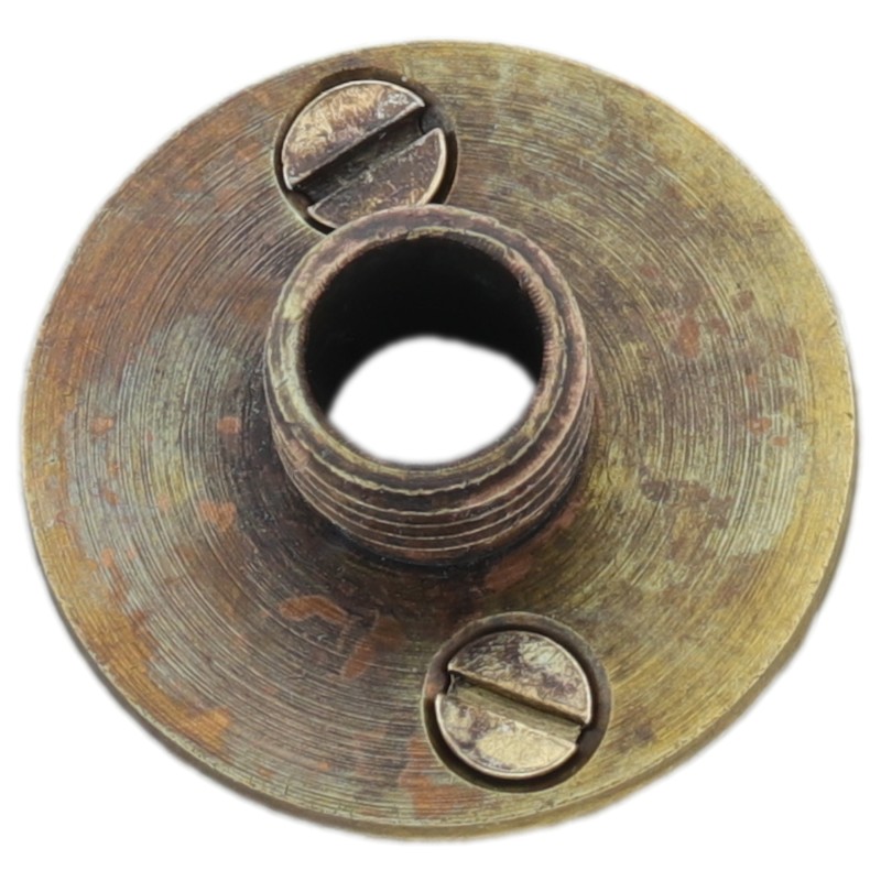 Lampholder fixing Plate with Screws in Antique Brass Finish Lampholder fixing Plate with Screws in Antique Brass Finish