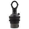 Lampholder B22 Dark Bronze with Shad Ring, Metal Loop