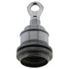 Traditional Edison Screw Bulb Holder (E27) with 2 Shade Rings and Metal Deco Styled Loop in Bronze Finish
