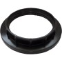 E27 Bulb Holder Additional Shade Ring in Black Bakelite