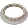 E27 Bulb Holder Additional Shade Ring in White