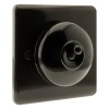 Vintage Crabtree Bakelite Light Switch on a Matching Flush Panel Plinth 2Way