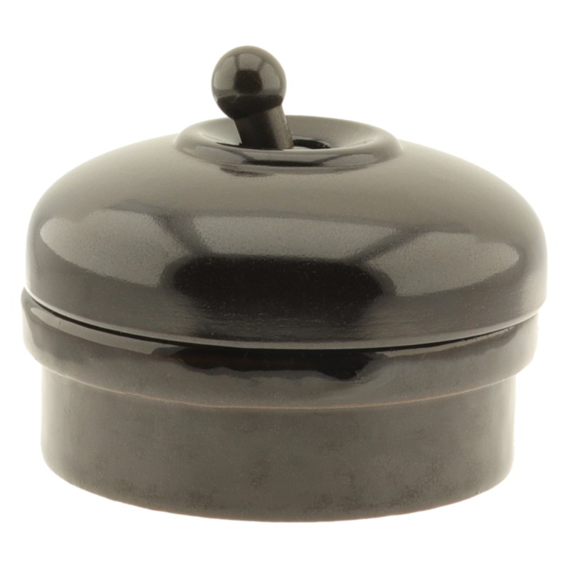 Vintage Crabtree Bakelite Light Switch on a Matching Flush Panel Plinth 2Way