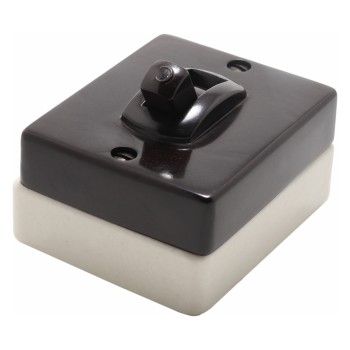 Crabtree Bakelite Architrave Light Switch, 1Way, 5Amp 230VAC