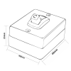 Crabtree Bakelite Architrave Light Switch, 1Way, 5Amp 230VAC
