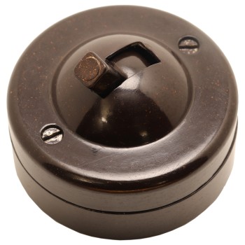 Goltone Bakelite Toggle Light Switch