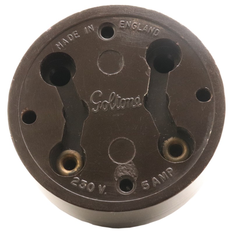 Goltone Bakelite Toggle Light Switch