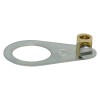 Art Deco Emporium M10 Zinc Plated Earth Tag with Brass Screw Terminal Art Deco Emporium M10 Zinc Plated Earth Tag with Brass Screw Terminal