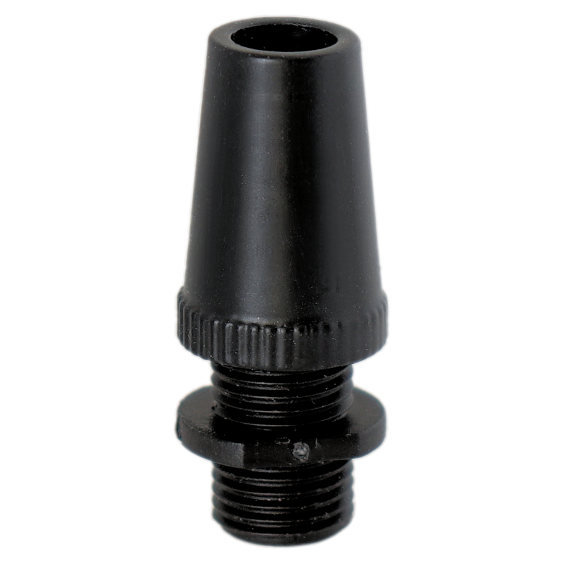 Two Part Metal Flex Clamp, 10mm Threaded in Black Finish