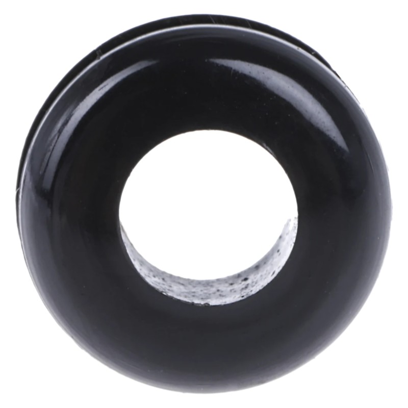 10Pack Black PVC 10mm Cable Grommet for Maximum of 6.4mm Cable Dia. 10Pack Black PVC 10mm Cable Grommet for Maximum of 6.4mm Cable Dia.