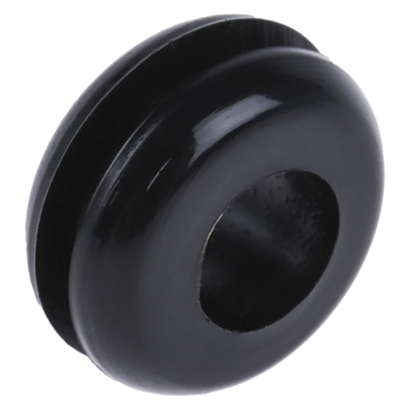 10Pack Black PVC 10mm Cable Grommet for Maximum of 6.4mm Cable Dia. 10Pack Black PVC 10mm Cable Grommet for Maximum of 6.4mm Cable Dia.