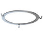 Medium 75mm Three Hook Ceiling Cup Ring