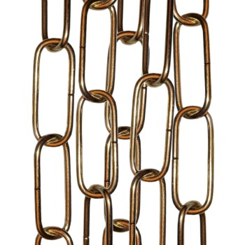 Standard Gauge Chain in Polished Brass Finish, 50cm