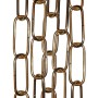 Standard Gauge Chain in Polished Brass Finish, 50cm