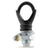 Deco Styled Ceiling Rose and Bulb Holder Loop in Black Deco Styled Ceiling Rose and Bulb Holder Loop in Black