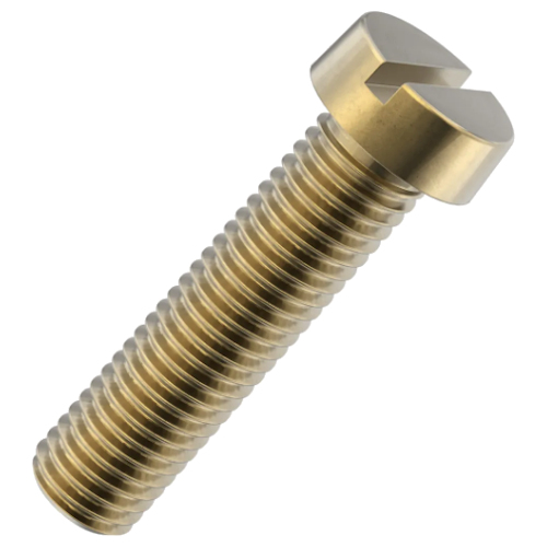 Aged Brass Slotted Cheese Head Screw M2.5 x 10mm (10 Pack) Aged Brass Slotted Cheese Head Screw M2.5 x 10mm (10 Pack)