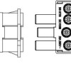 Ceiling Junction Block For Pendant Downlighter Click System
