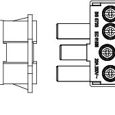 Ceiling Junction Block For Pendant Downlighter Click System Ceiling Junction Block For Pendant Downlighter Click System