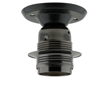 E27 Batten Lampholder in Bronze