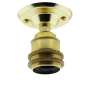 E27 Batten Lampholder in Raw Brass Finish