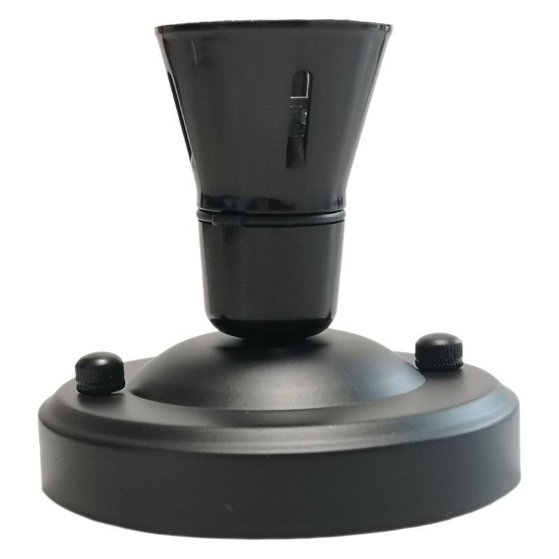 Metal Ceiling Rose in Black Finish and B22 Bulb Fitting Ready Assembled Batten Lampholder Metal Ceiling Rose in Black Finish and B22 Bulb Fitting Ready Assembled Batten Lampholder