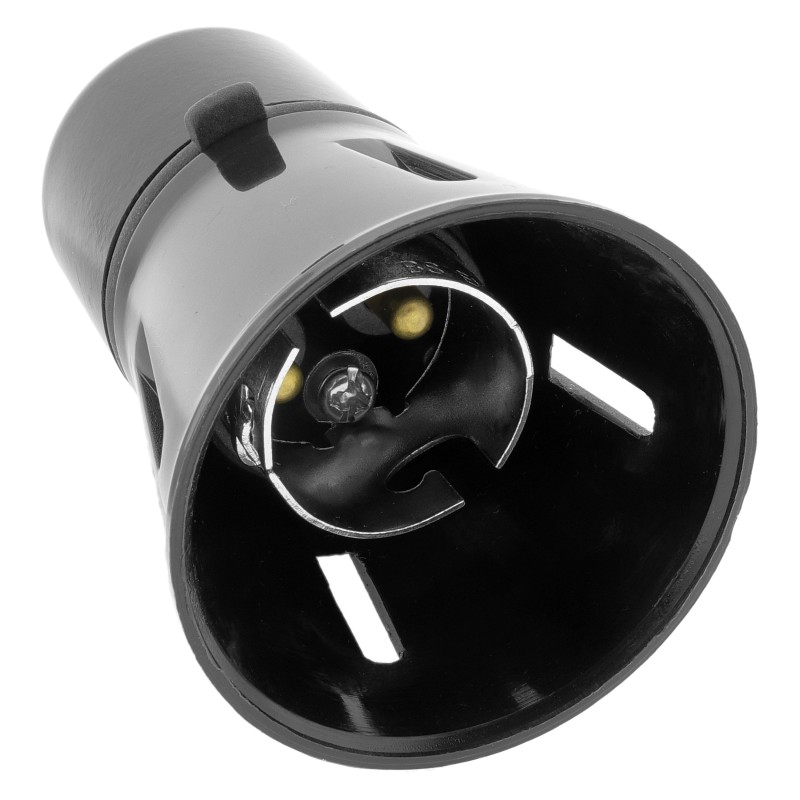 Black Vintage Styled B22-BC Bayonet Cap Lampholder