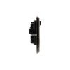 Dark Brown Switched Double Plug Socket -13A-2-Gang-SP Dark Brown Switched Double Plug Socket -13A-2-Gang-SP