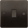 Dark Brown Wall Switch -2 Way-1 Gang-10 Amp