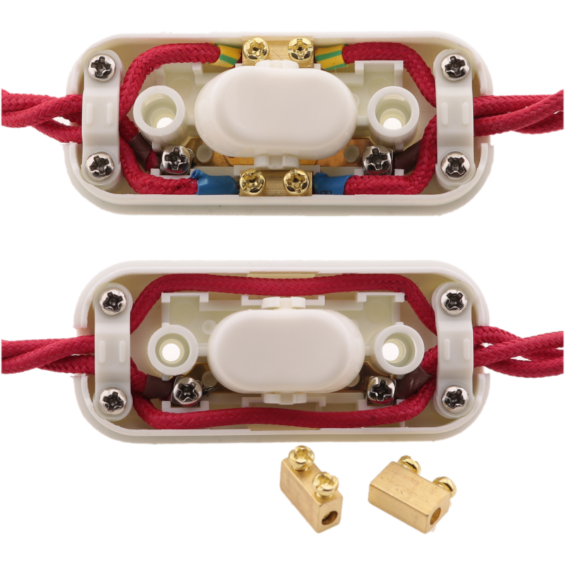 Small In-line Rocker Switch 3 Wire 1 Way in White Small In-line Rocker Switch 3 Wire 1 Way in White