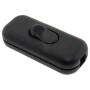 Small In-line Rocker Switch 3 Wire Dual Pole in Black