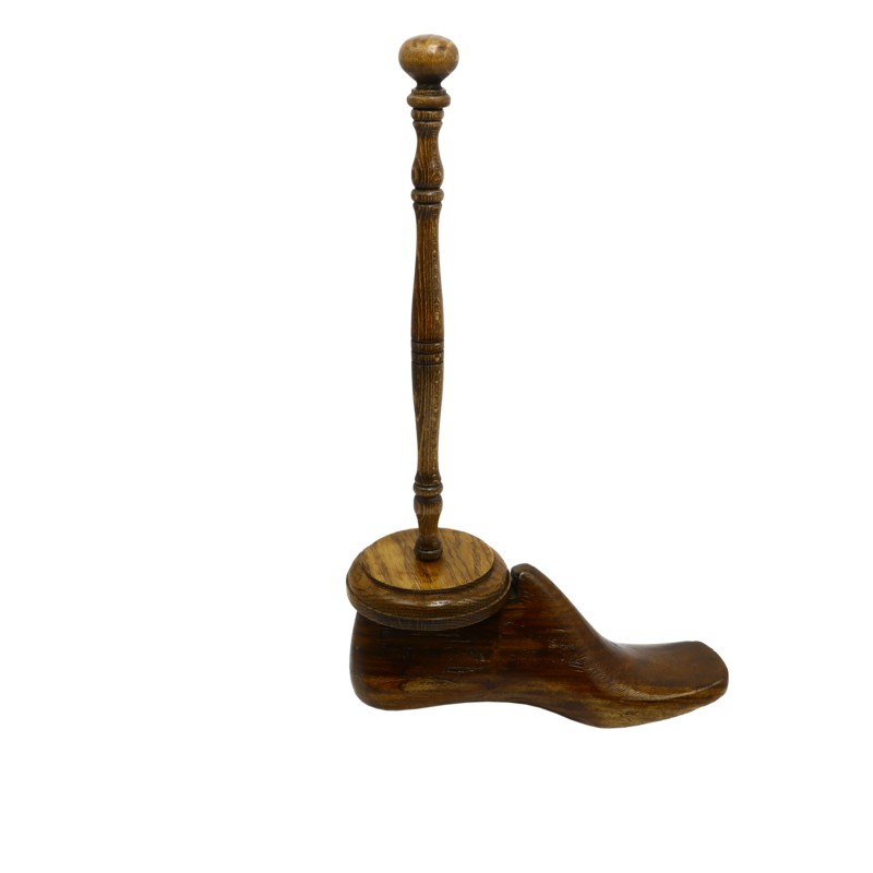 Vintage Shoe Last Kitchen Towel or Toilet Roll Holder Vintage Shoe Last Kitchen Towel or Toilet Roll Holder