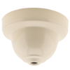 Pendant Kit with Bakelite Ceiling Cup with Applied Ivory Finish E27 White Thermoset Plastic Lampholder and Black Flex Pendant Kit with Bakelite Ceiling Cup with Applied Ivory Finish E27 White Thermoset Plastic Lampholder and Black Flex