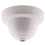 Ceiling Rose Cup in Bakelite with Applied Gloss White Finish