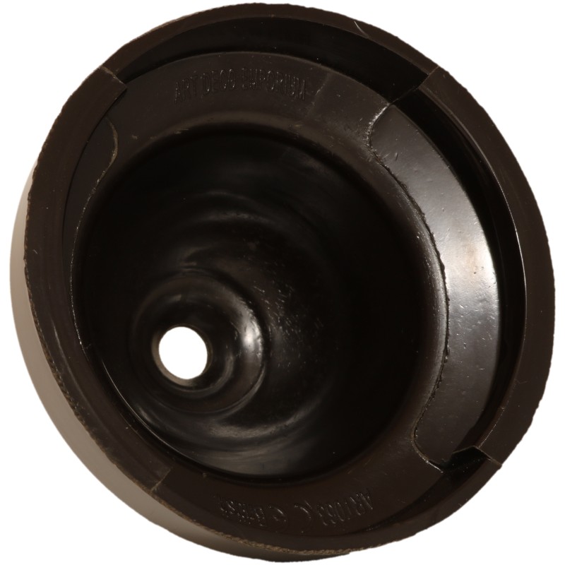 Ceiling Rose Cup in Dark Brown Bakelite