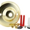 Ceiling Rose with Nylon Cord Grip in Polished Brass Effect Ceiling Rose with Nylon Cord Grip in Polished Brass Effect