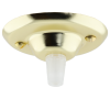 Ceiling Rose with Nylon Cord Grip in Polished Brass Effect Ceiling Rose with Nylon Cord Grip in Polished Brass Effect
