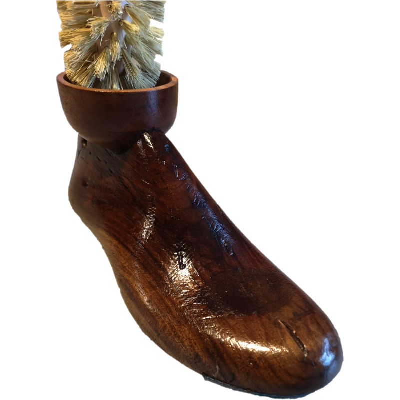 Vintage Shoe Last Toilet Cleaning Brush Holder Vintage Shoe Last Toilet Cleaning Brush Holder