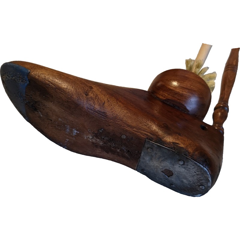 Vintage Shoe Last Toilet Cleaning Brush Holder Vintage Shoe Last Toilet Cleaning Brush Holder